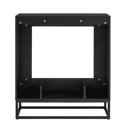 Fireplace Set - Black