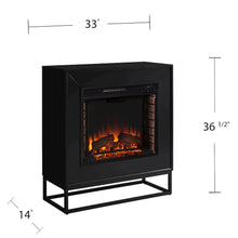 Fireplace Set - Black