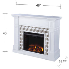 Darvingmore Marble Fireplace Set - White