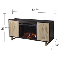 Wilconia Fireplace Set - Brown