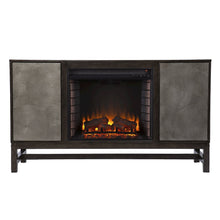 Lannington Fireplace Set - Brown