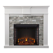 Bondale Fireplace Set - White