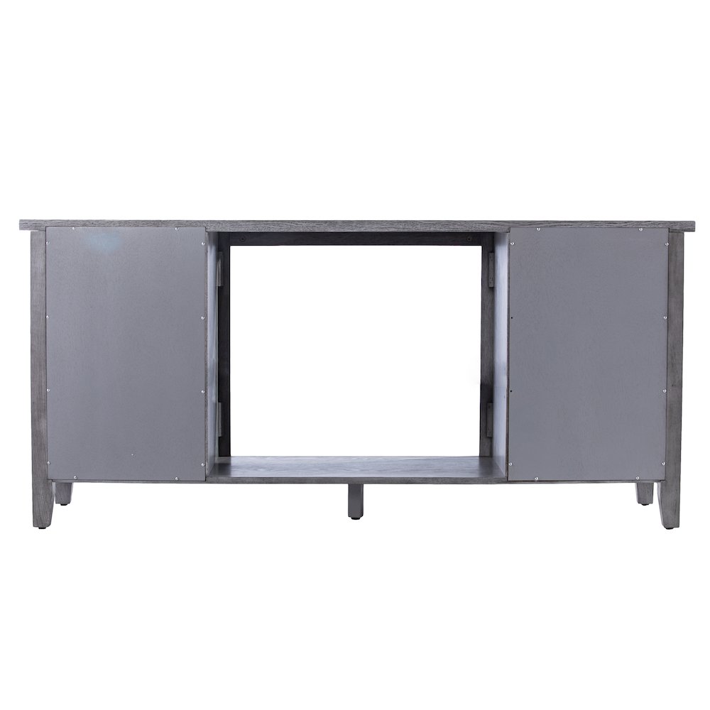 Edderton Fireplace Set - Grey