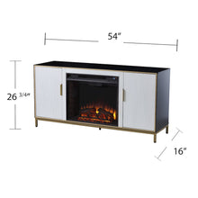 Daltaire Fireplace Set - Black