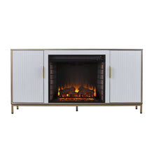Daltaire Fireplace Set - Black