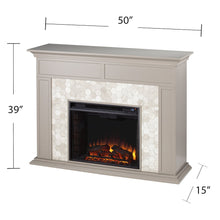 Torlington Marble Fireplace Grey Set - Grey