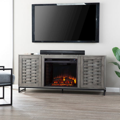 Akehurst Fireplace Set - Grey