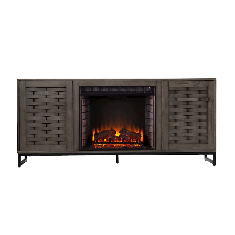 Akehurst Fireplace Set - Grey