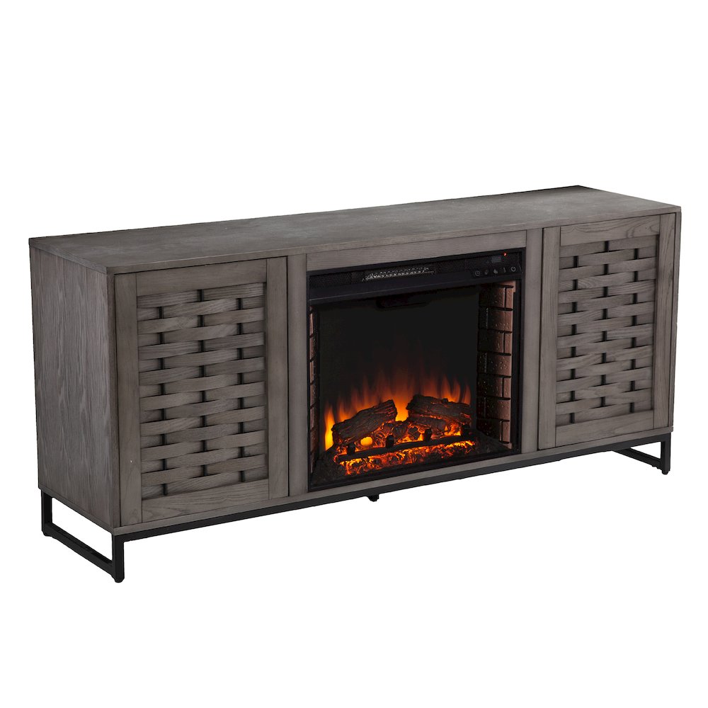 Akehurst Fireplace Set - Grey