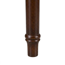 Wood Veneer Writing Desk with Drawers and Farmhouse Spindle Legs for Entryway