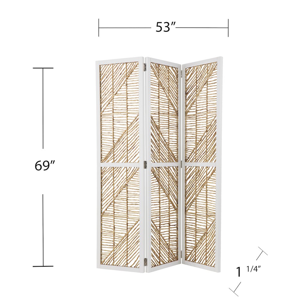 Quilino Woven Room Divider/Screen