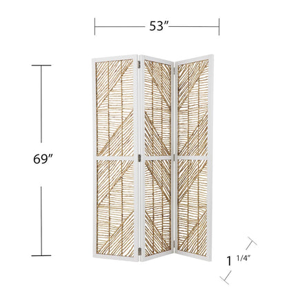 Quilino Woven Room Divider/Screen
