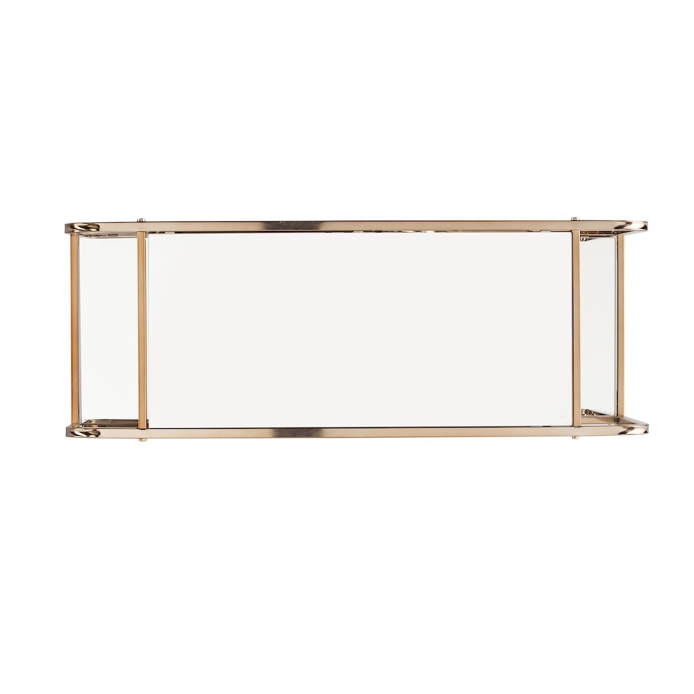 Maylynn Art Deco Mirrored Bar Cart