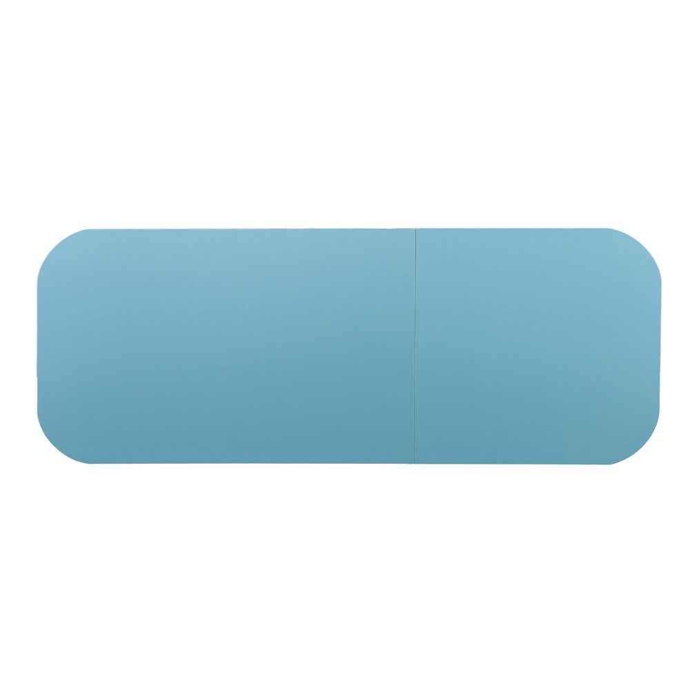 Stradville Expandable Rolling Sewing Table/Craft Station - Turquoise