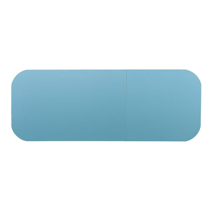 Stradville Expandable Rolling Sewing Table/Craft Station - Turquoise