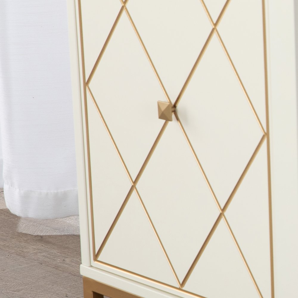 Marradi Media Console Storage in White Color
