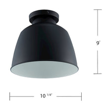 Averni Flush Mount Pendant Lmp - Black