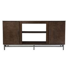 Dibbonly Media Storage Unit Set - Brown / Matte Silver