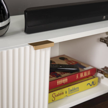 Pilston 4-Door Media Console