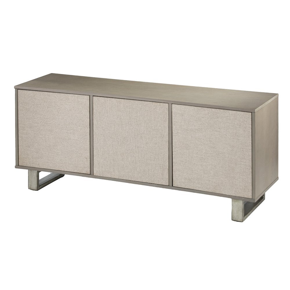 Abston 3 Door Media Console - Grey