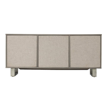 Abston 3 Door Media Console - Grey