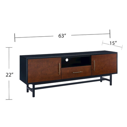 Blynn Modern Media Console - Black