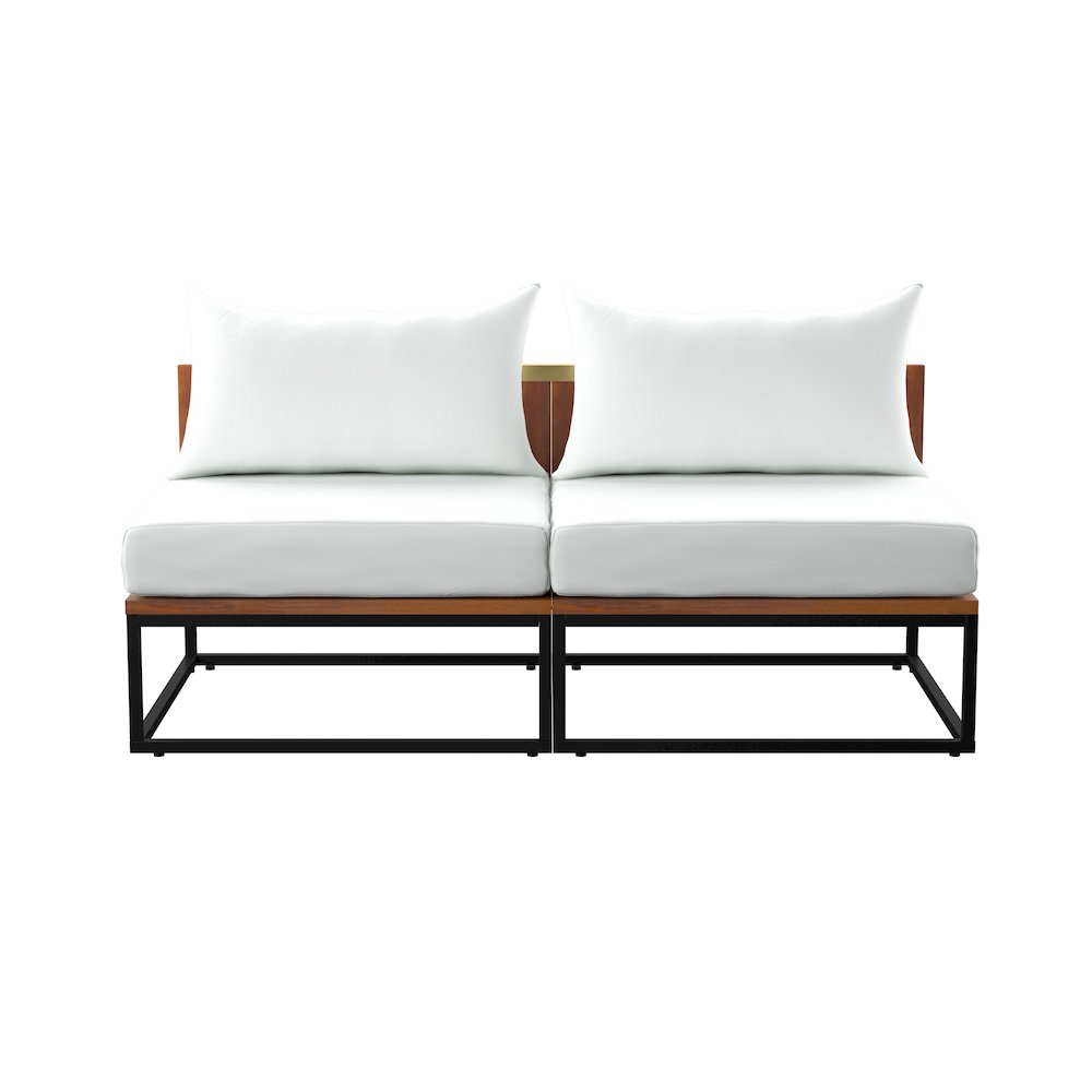 Taradale Modular Outdoor Loveseat with Cushions