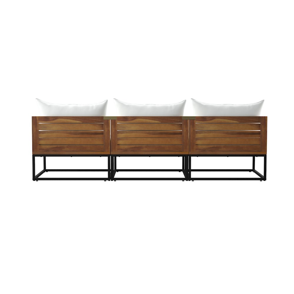 Taradale Modular Outdoor Sofa with Cushions