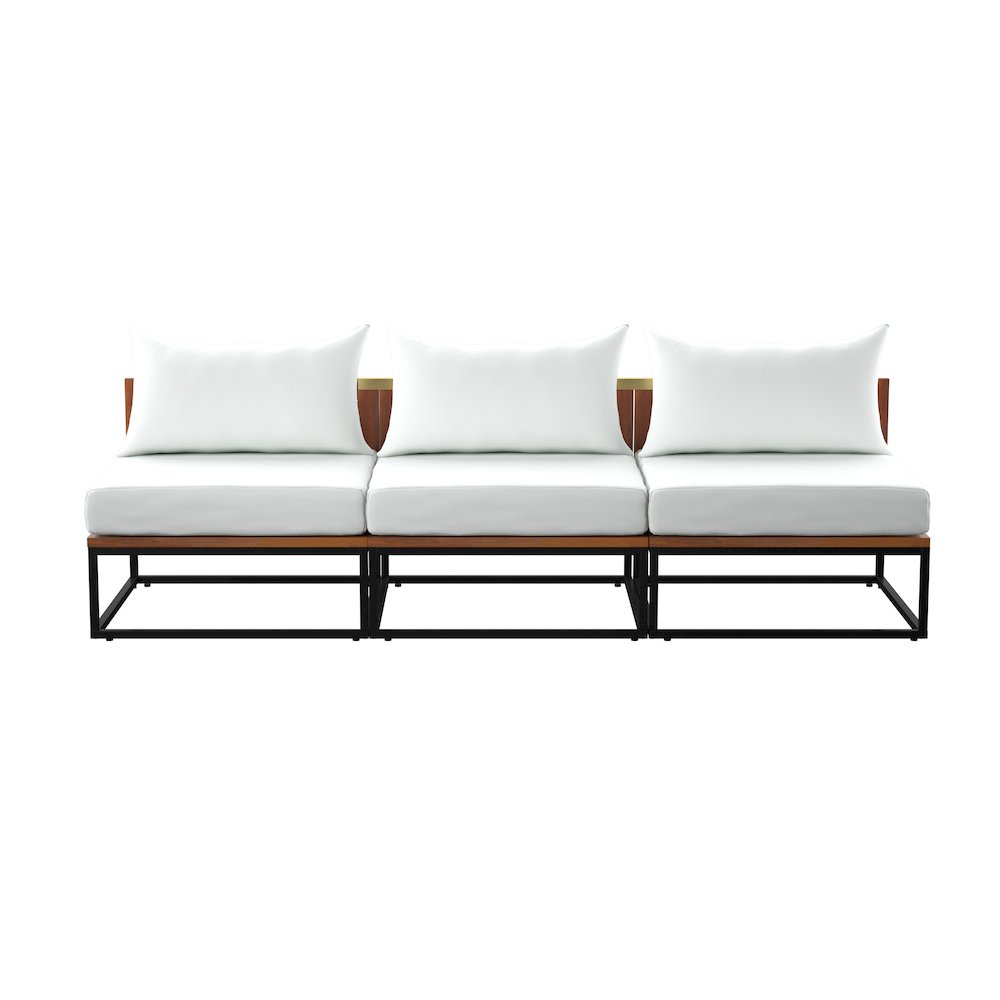 Taradale Modular Outdoor Sofa with Cushions