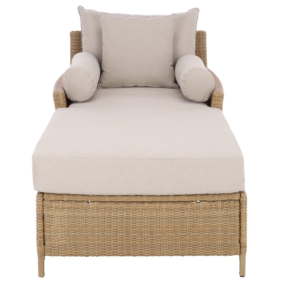 Felicity Pe Wicker Sunlounger