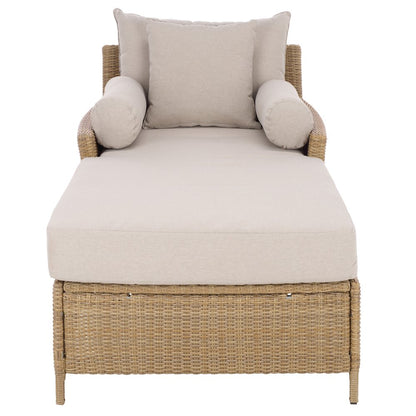 Felicity Pe Wicker Sunlounger