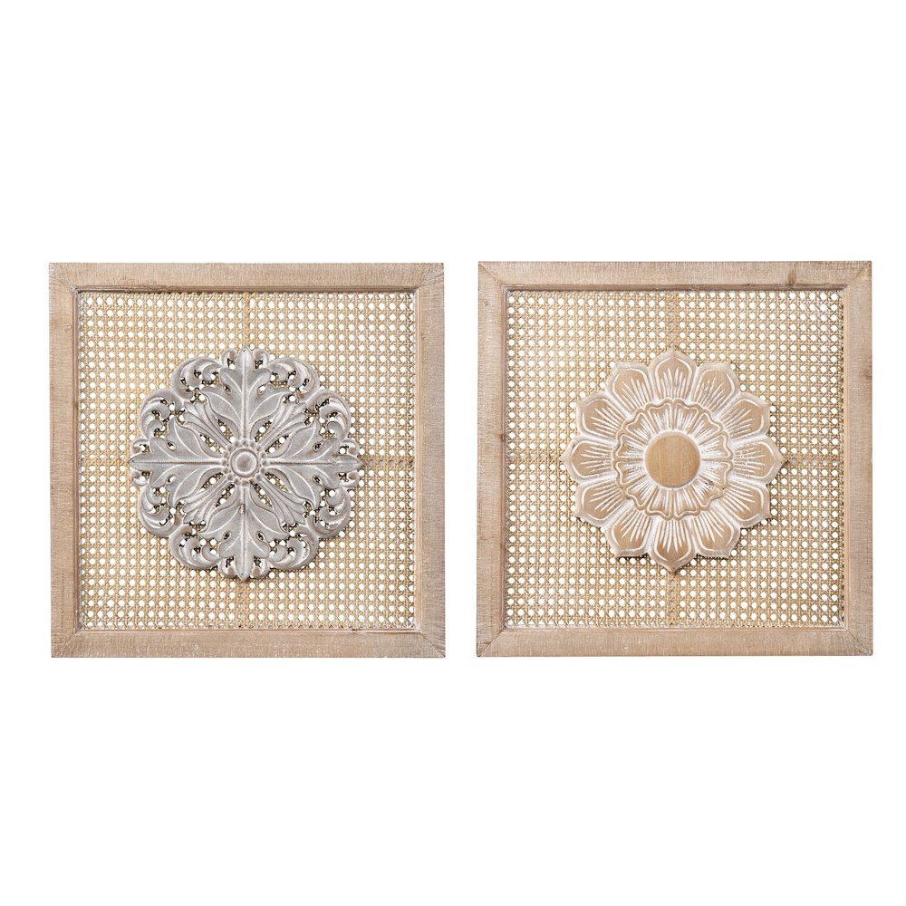 Lamsting Decorative Wall Panels – 2PC Set in Brown Color