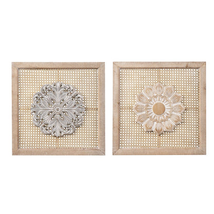 Lamsting Decorative Wall Panels – 2PC Set in Brown Color