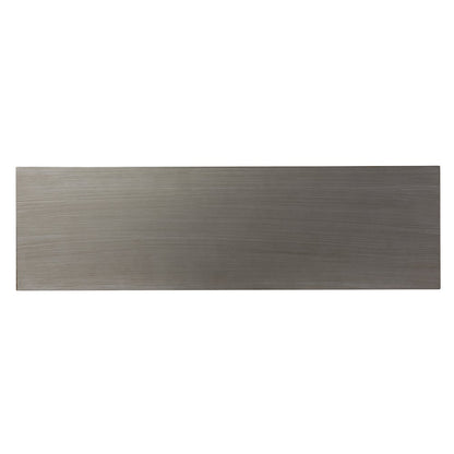 Downley Storage TV/Media Stand in Silver Color