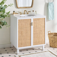Bobby Rattan Doors 30" Vanity With Marble Top