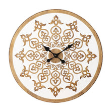 Moravelle Round Wall Clock - White