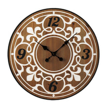 Aprille Round Wall Clock - Natural