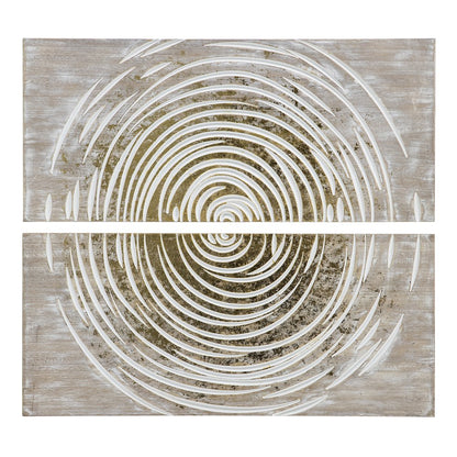 Acanthi 2Pc Wall Panel Set - White