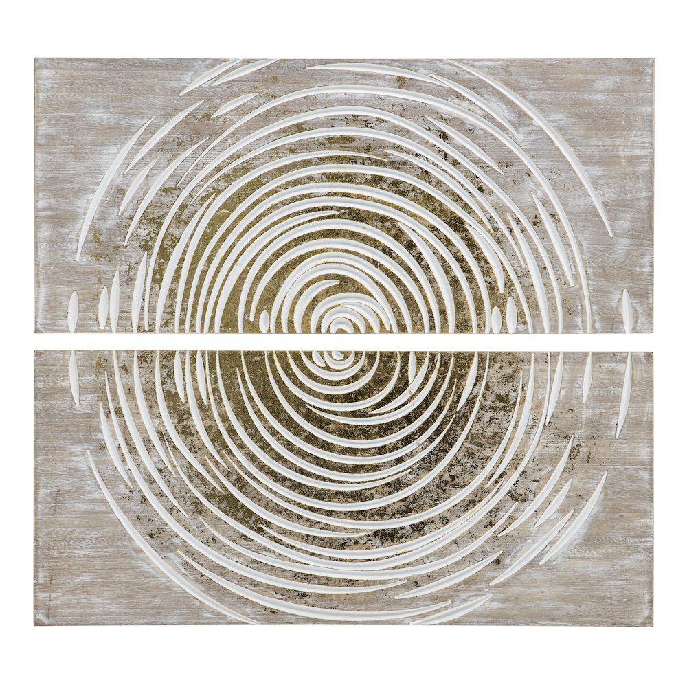 Acanthi 2Pc Wall Panel Set - White