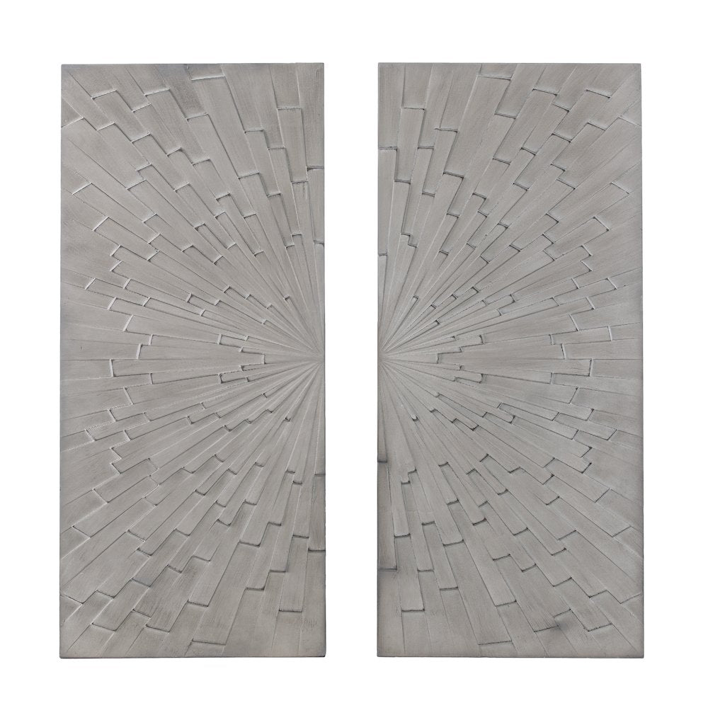 Arvistra 2Pc Wall Panel Set - Grey