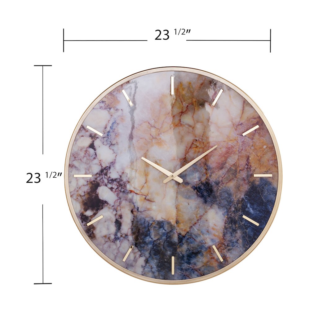 Marbella Wall Clock - Multi