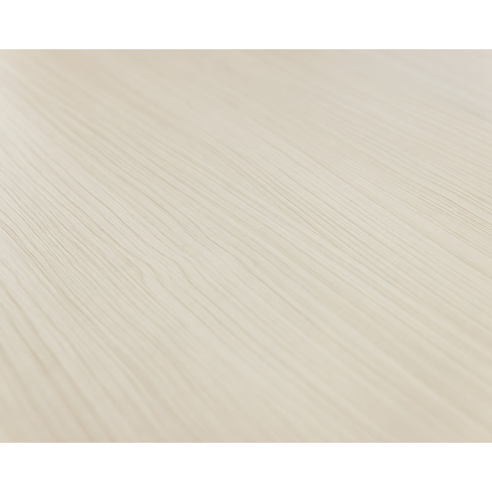 Contemporary Laminate Wood Office Desk & Hutch, Writing Table