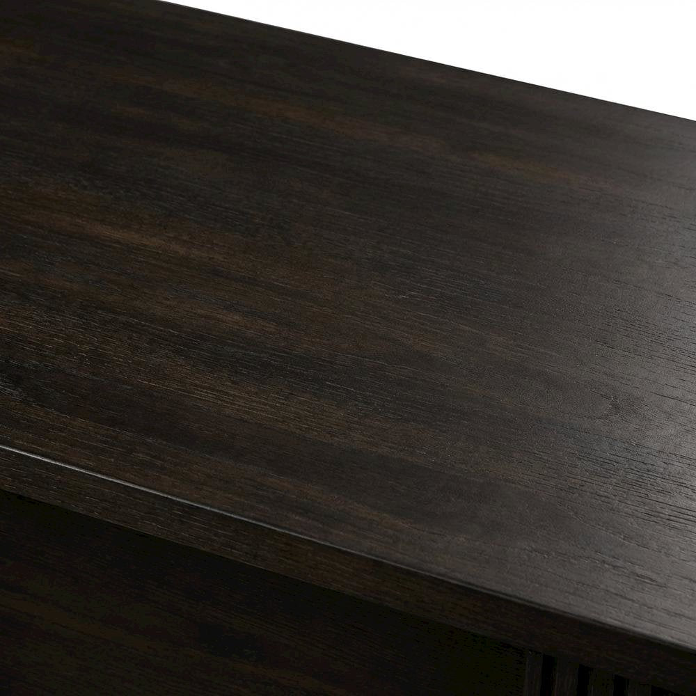 Contemporary Modern Credenza in Neutral Finish with Ample Storage