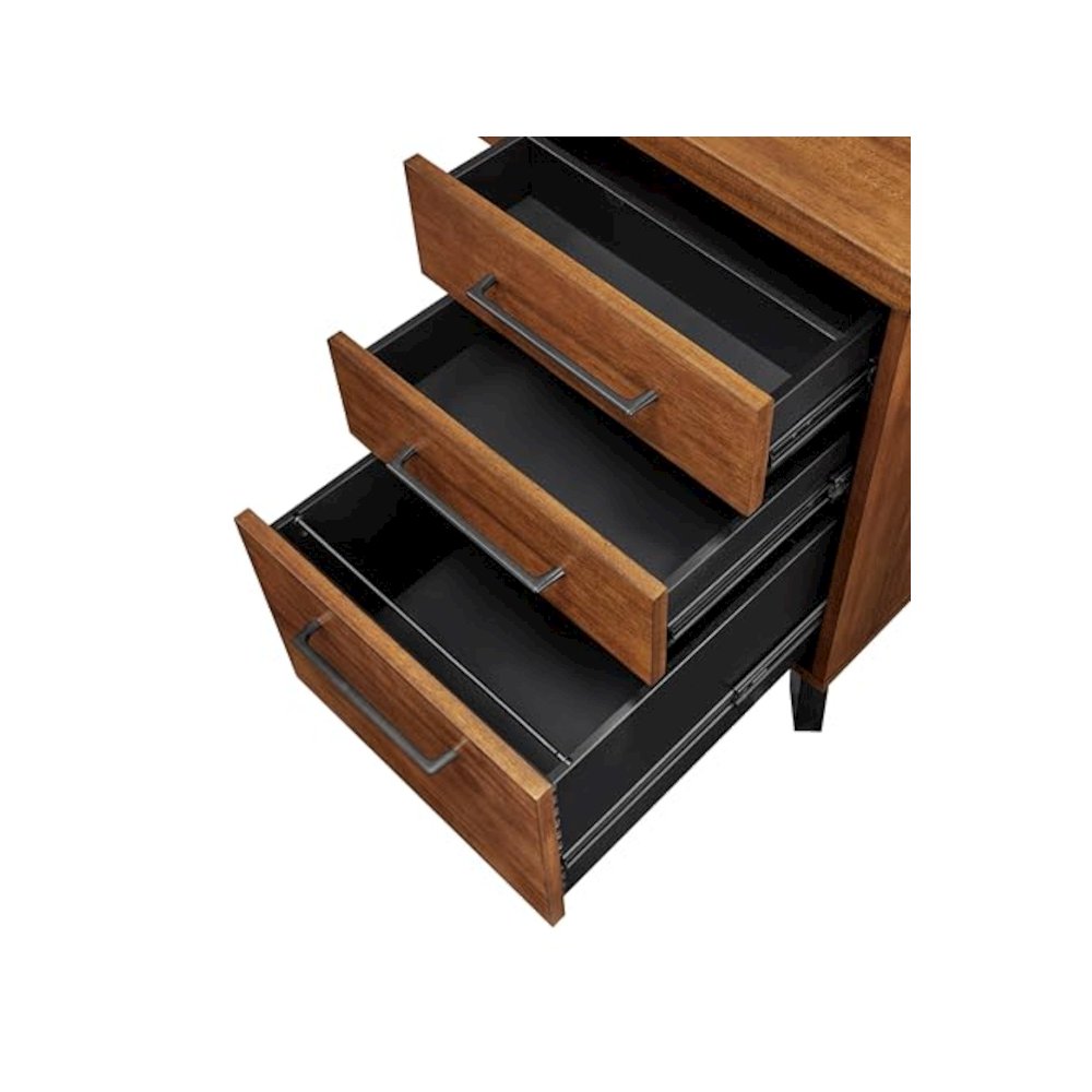 Avery Wood Hutch With Doors, Storage Hutch