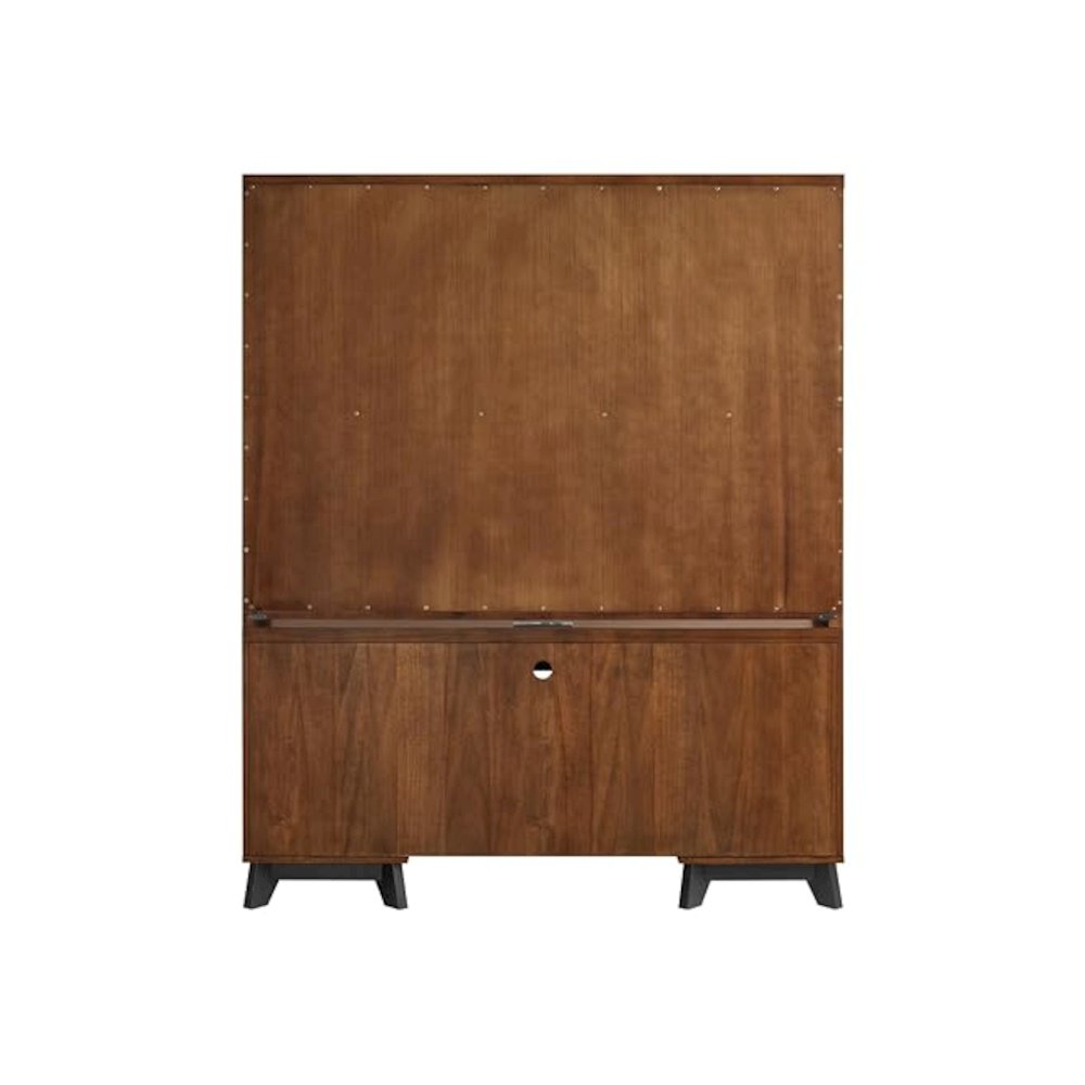 Avery Wood Hutch With Doors, Storage Hutch