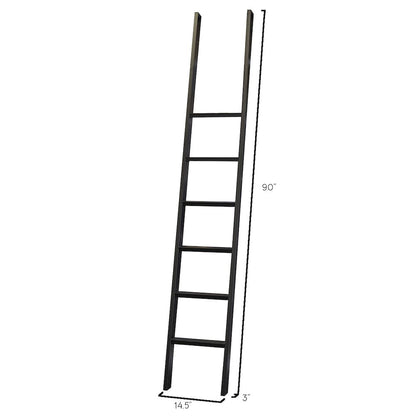 Toulouse Two 8' Tall Bookcase Wall With Ladder