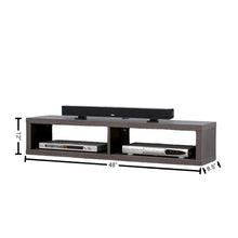Floating TV Stand Wall Mounted – 48 Inch Wood Floating Entertainment Shelf