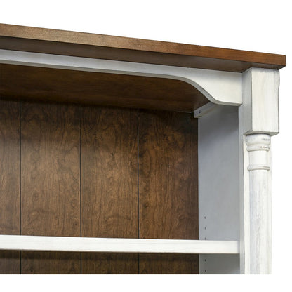 Tall Bookshelf With Doors – White Wood Bookcase With Storage Shelving