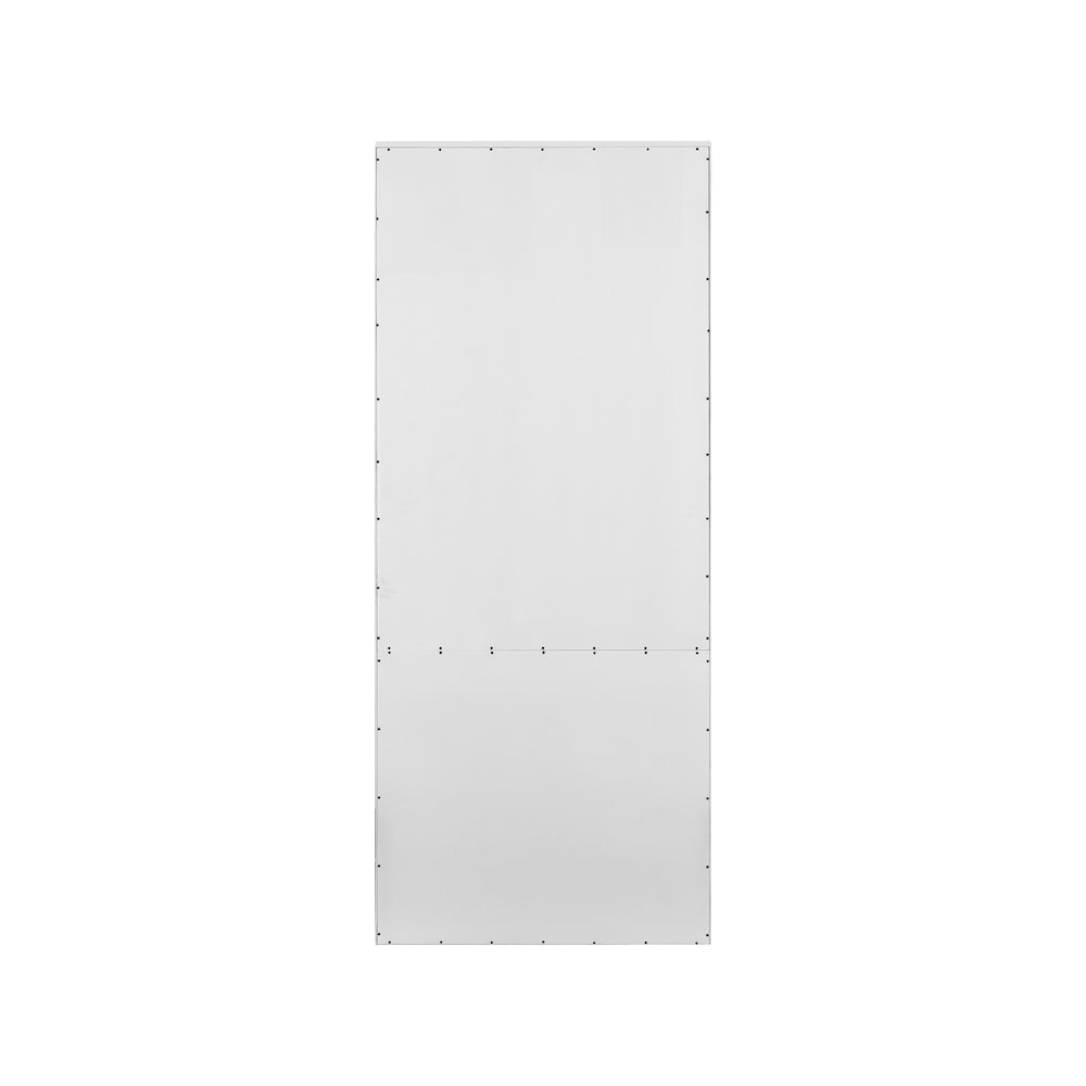Wood Open Bookcase, 3 Adjustable Shelves, Fixed Shelf, White