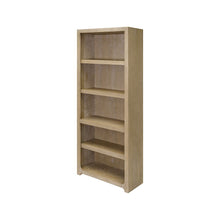 Wooden Bookshelf with 4 Shelves, Tall Bookcase for Living Room Use